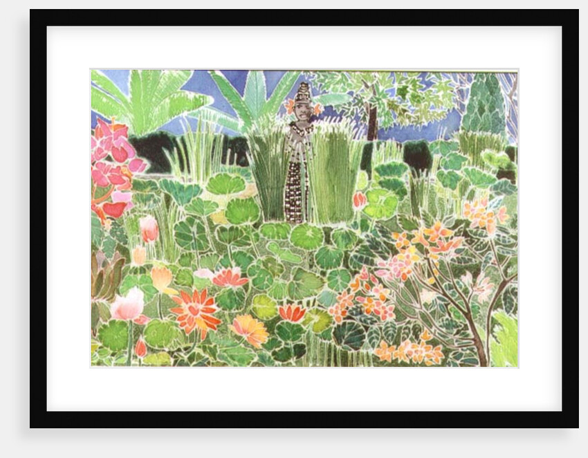 Lotus Pond, Ubud, Bali, 1997 by Hilary Simon