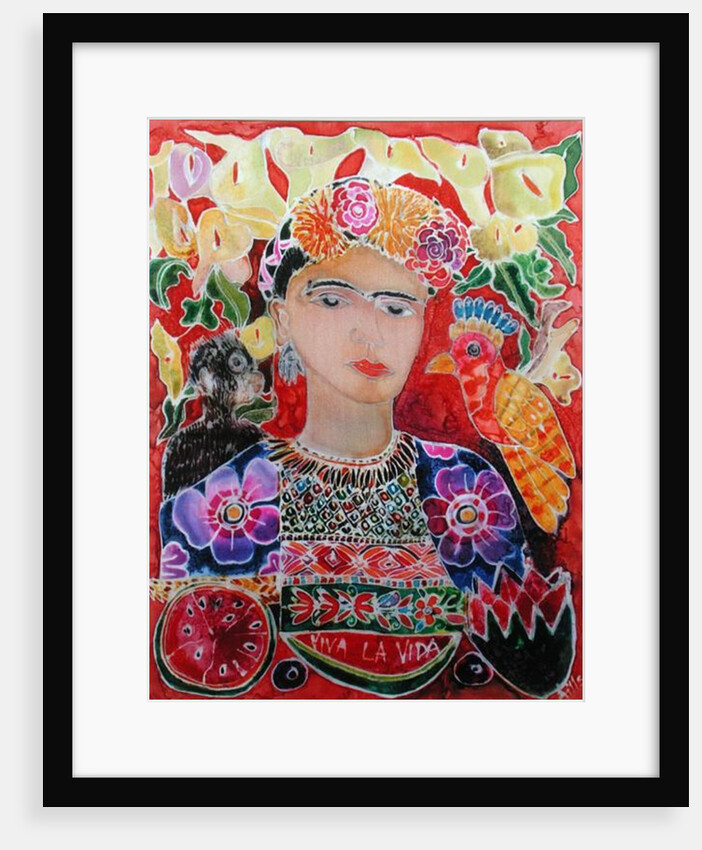 Respects to Frida Kahlo, 2002 by Hilary Simon