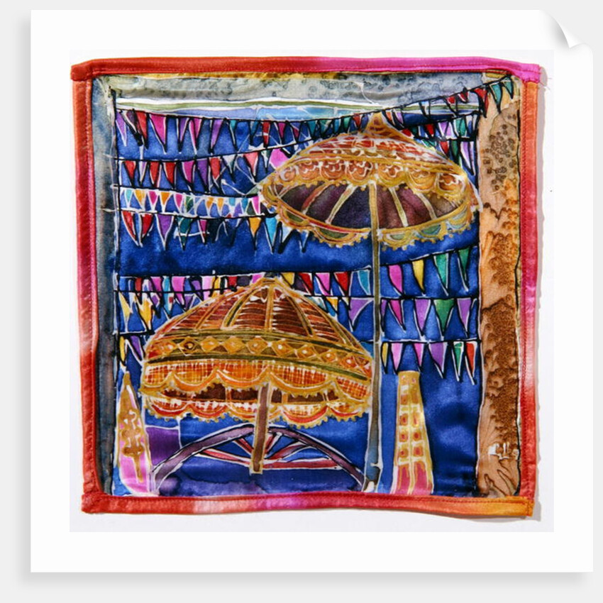 Balinese parasols, 2005 by Hilary Simon