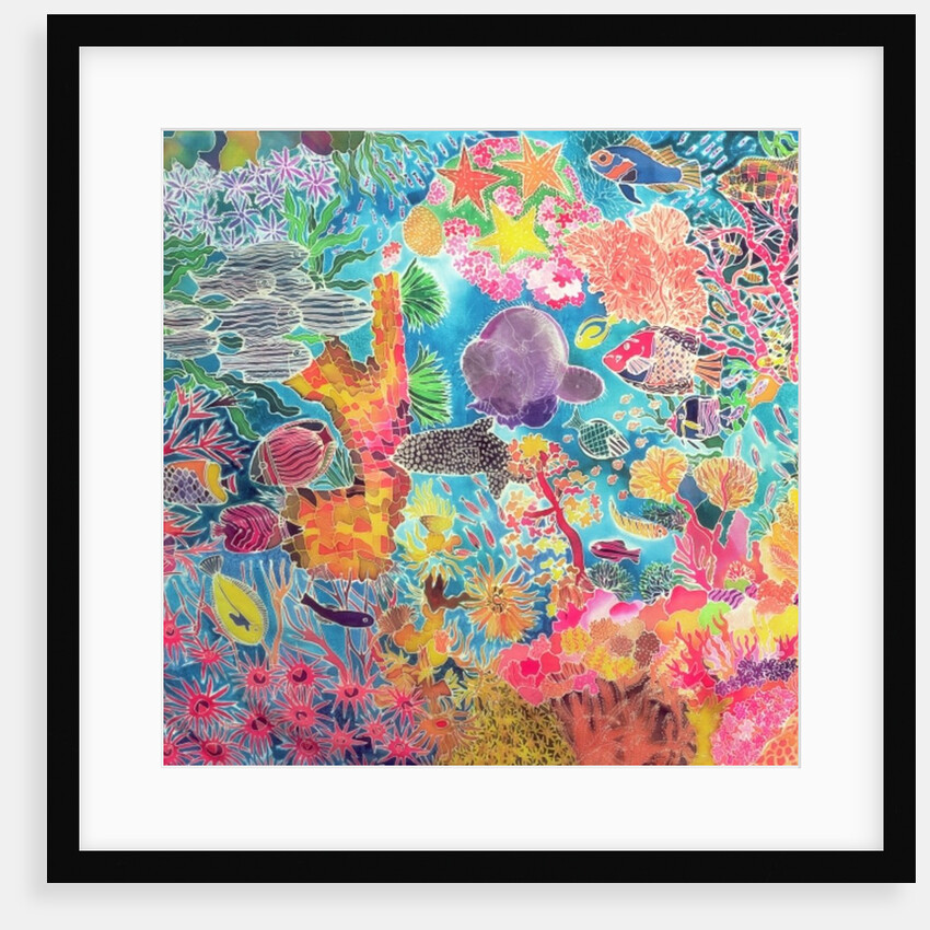 Tropical Coral, 1993 by Hilary Simon