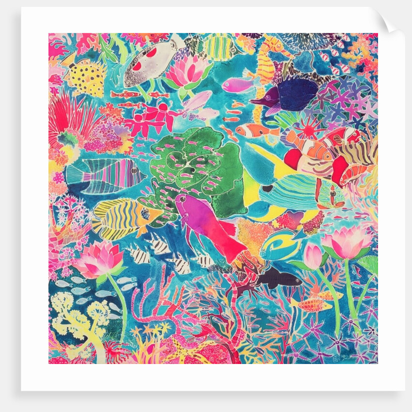 Underwater Rainbow, 1993 by Hilary Simon