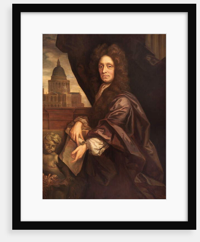 Sir Christopher Wren by Godfrey Kneller