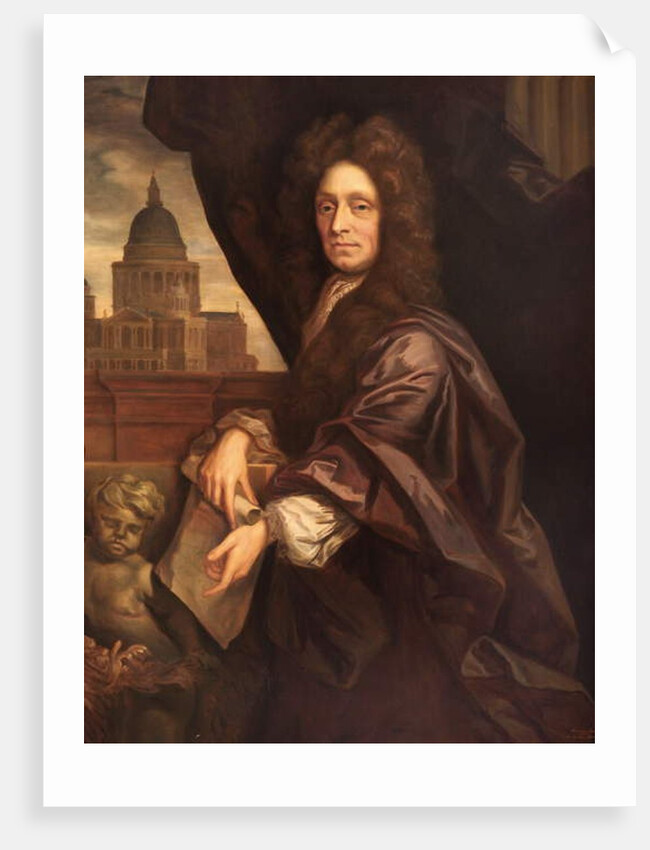 Sir Christopher Wren by Godfrey Kneller