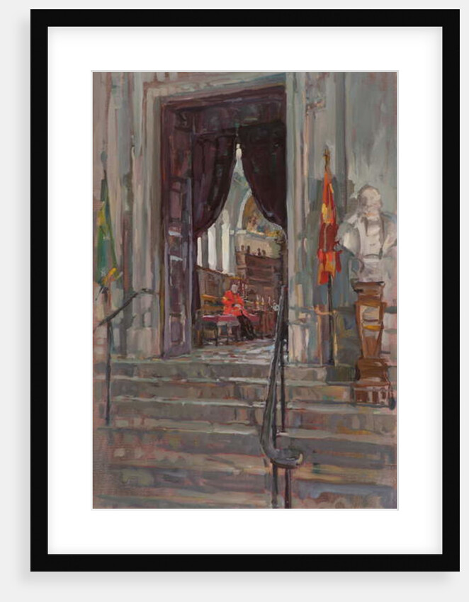 Pensioner in the Chapel by Susan Ryder