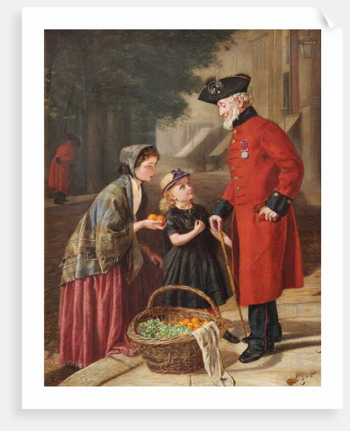 The Orange Sellers by J. Wighton
