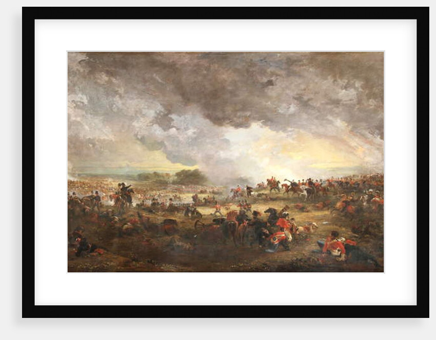 The Battle of Waterloo by George Jones