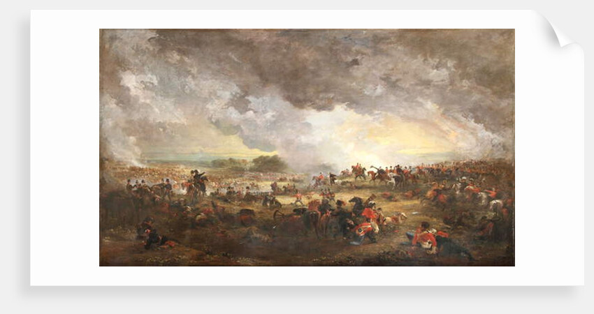 The Battle of Waterloo by George Jones