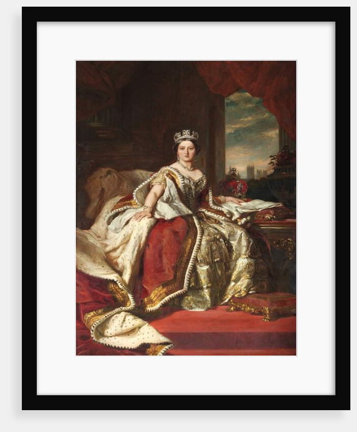Queen Victoria, copied by John Hanson Walker RA, 1879 by Franz Xaver (after) Winterhalter