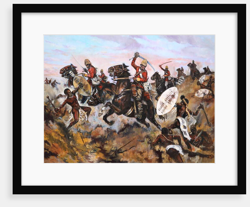 Battle with Natives by School English