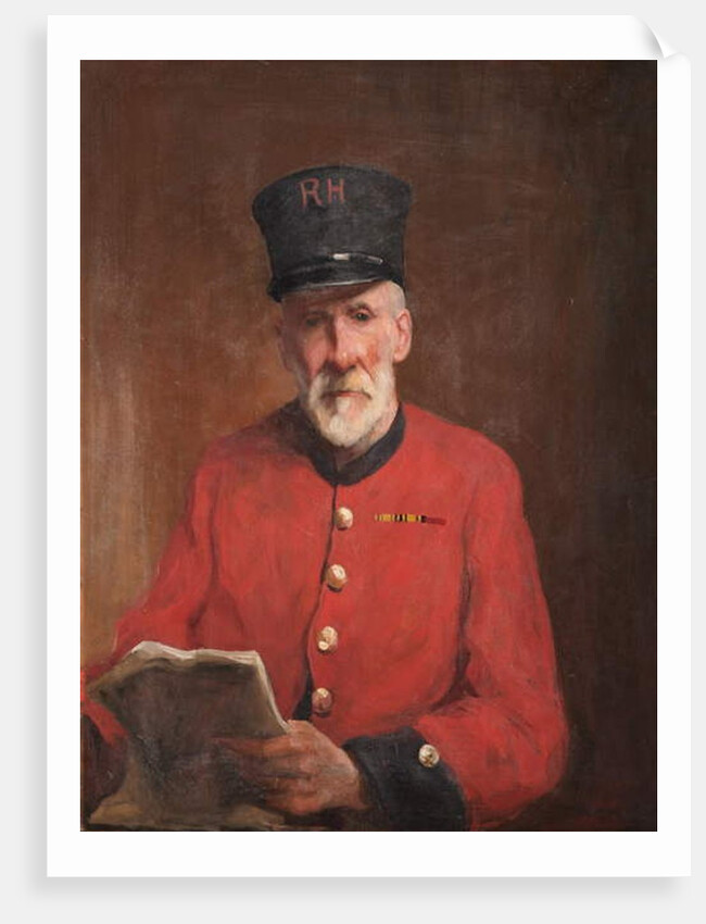 Portrait of an In-Pensioner by School English