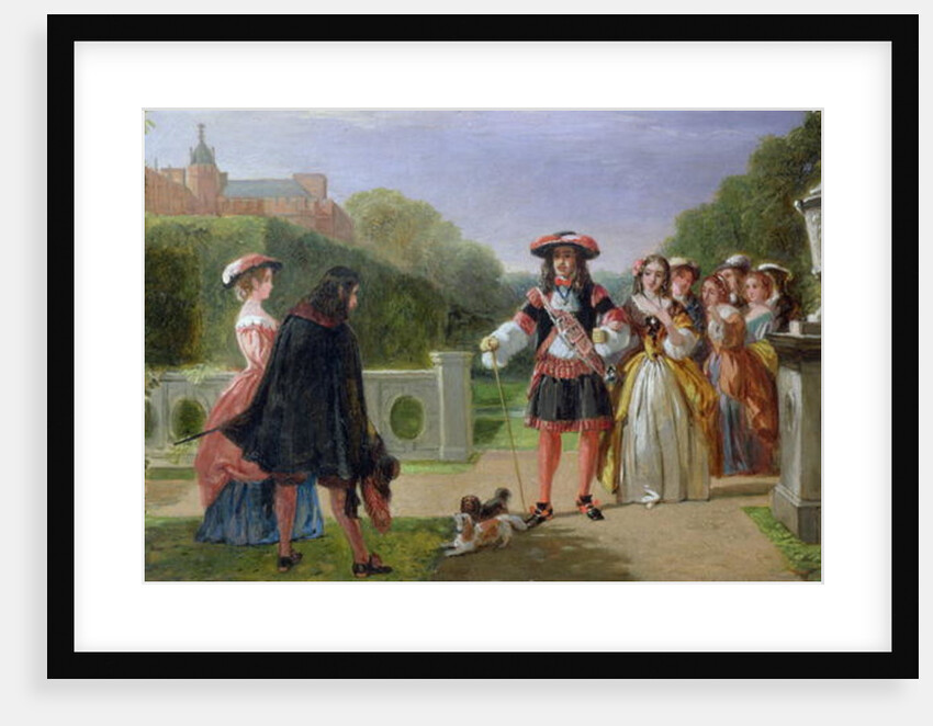 King Charles II and Nell Gwynne by Edward Matthew Ward