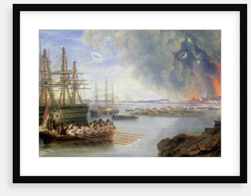 The Bombardment of Sebastopol, 1858 by John Wilson Carmichael
