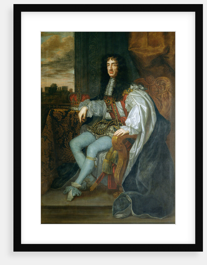 Portrait of King Charles II by Peter