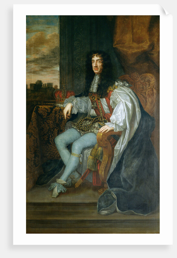 Portrait of King Charles II by Peter