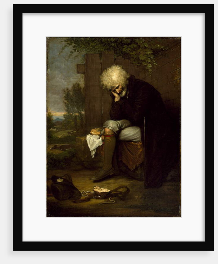 The Pilgrim Mourning His Dead Ass, c.1775 by Benjamin West