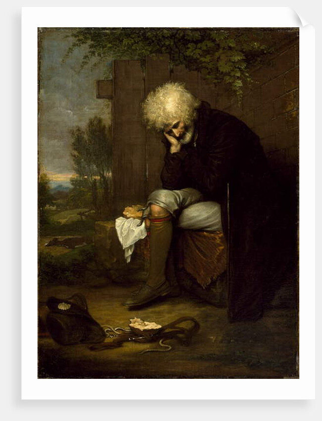 The Pilgrim Mourning His Dead Ass, c.1775 by Benjamin West
