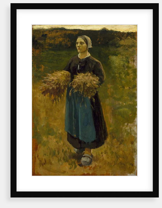 The Gleaner, 1859 by Jules Breton
