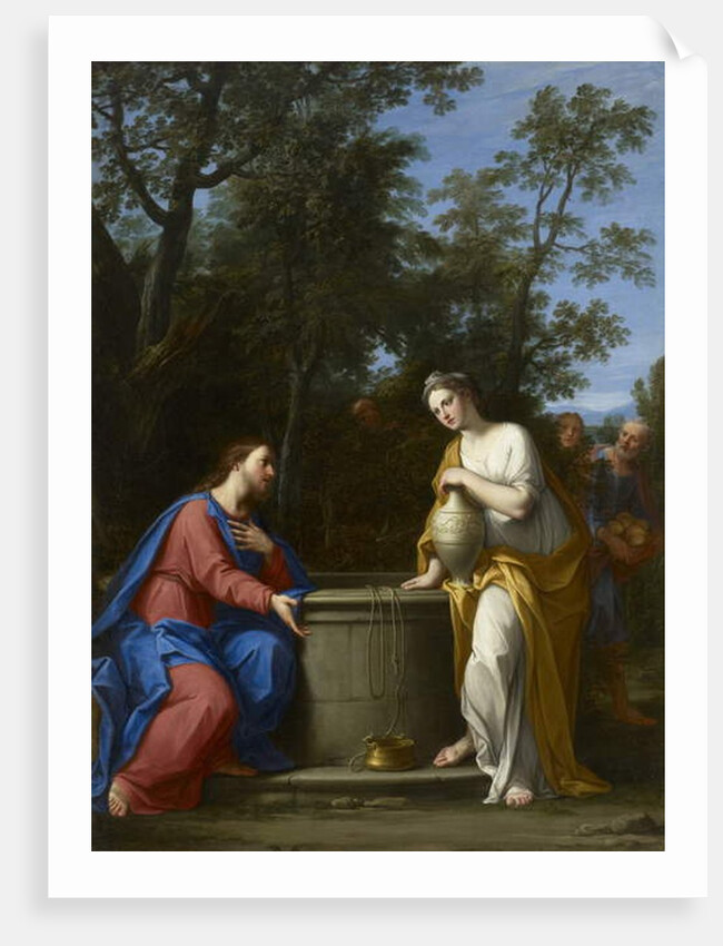 Christ and the Woman of Samaria, c.1700 by Marco Antonio Franceschini