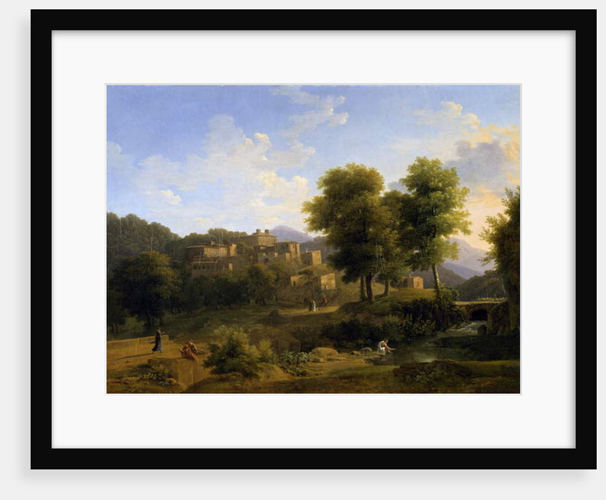 View of a Town in the Sabine Hills, 1814 by Jean Victor Bertin