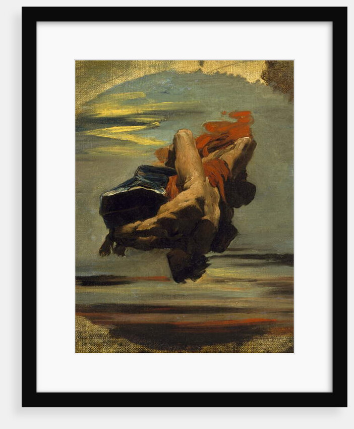 Prometheus Falling from the Rock by French School