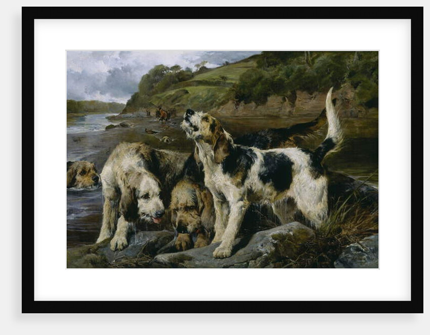 Otter Hunting, or 'On the Scent', 1881 by John Sargent Noble