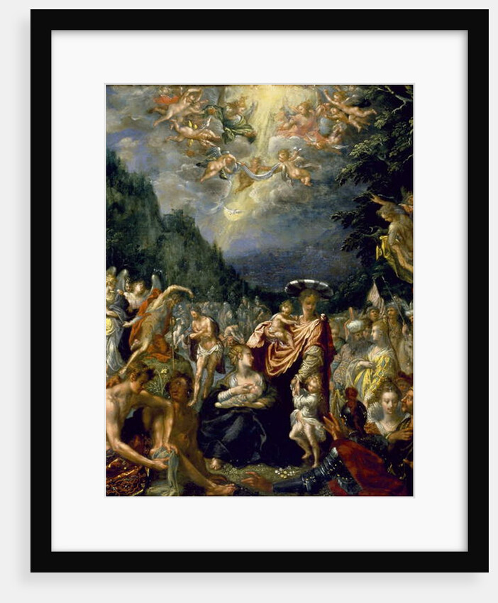 The Baptism of Christ, c.1590 by Pieter Fransz. Isaacsz.