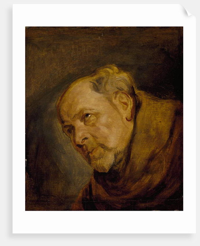 Head of a Monk by Anthony van Dyck