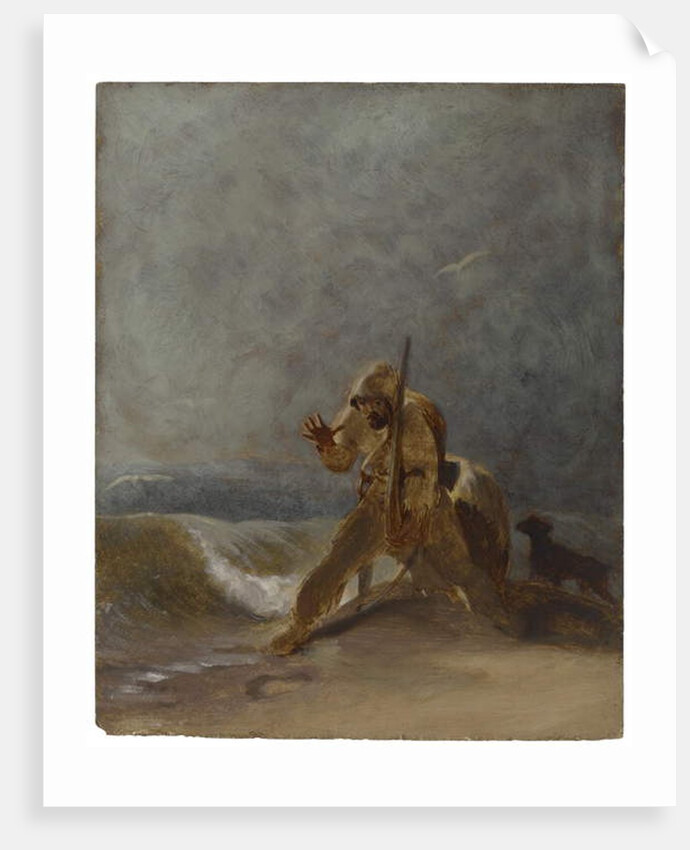 Foot Impression in the Sand, c.1856 by Thomas Sully