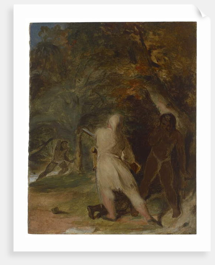 Saving the Life of Friday, c.1856 by Thomas Sully