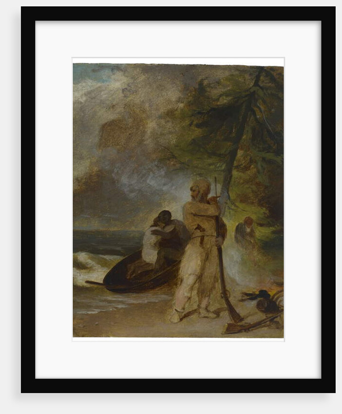 Friday's Father Rescued, c.1856 by Thomas Sully