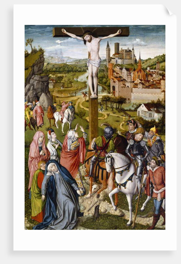 The Crucifixion, c.1465-70 by Master of Georg Muehlich's Meisterlin Chronicle