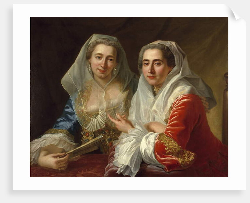 The Mirabita Sisters, c.1759 by Antoine Favray