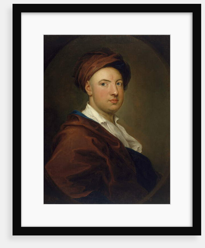 Portrait of a man, possibly James Thomson, after William Hogarth by English School