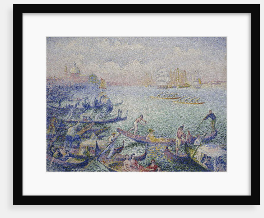 Regatta in Venice, September 1903 - January 1904 by Henri-Edmond Cross