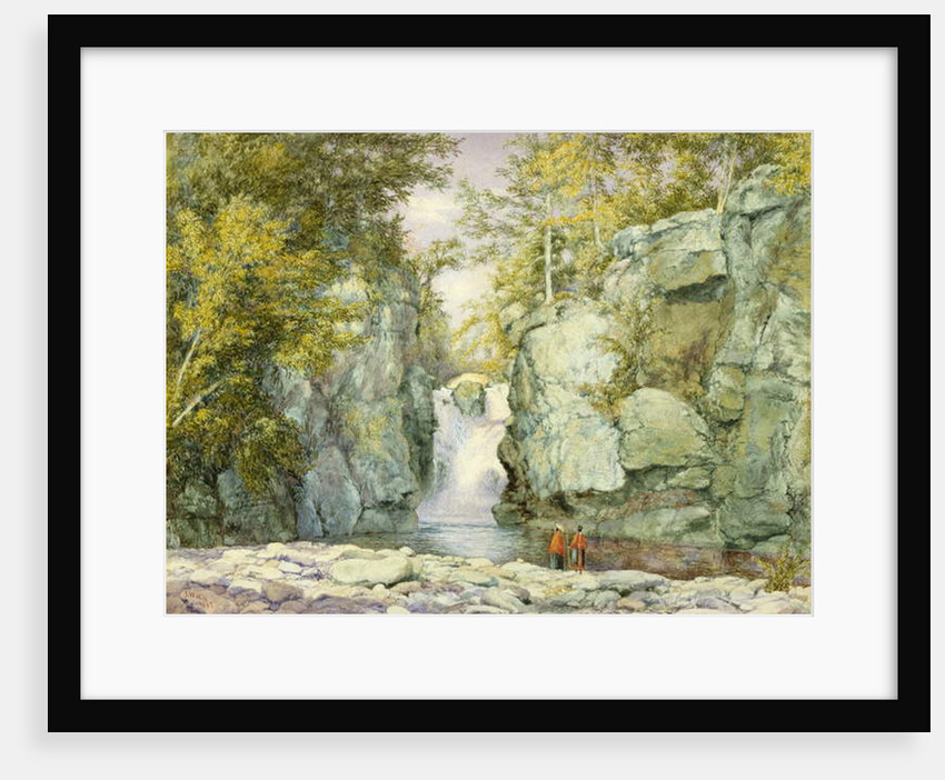 Fawn's Leap, Catskill Mountains, 1867 by John William Hill