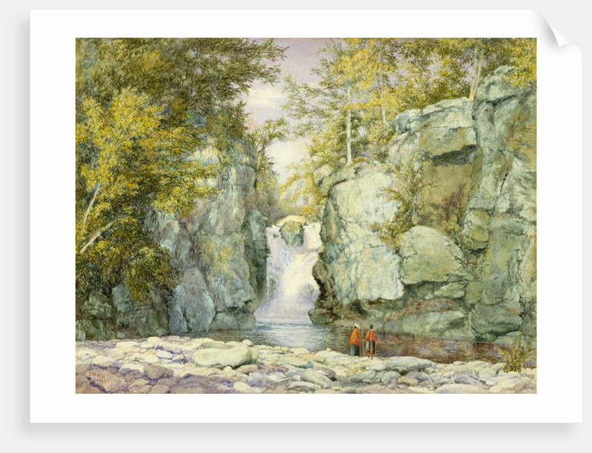 Fawn's Leap, Catskill Mountains, 1867 by John William Hill
