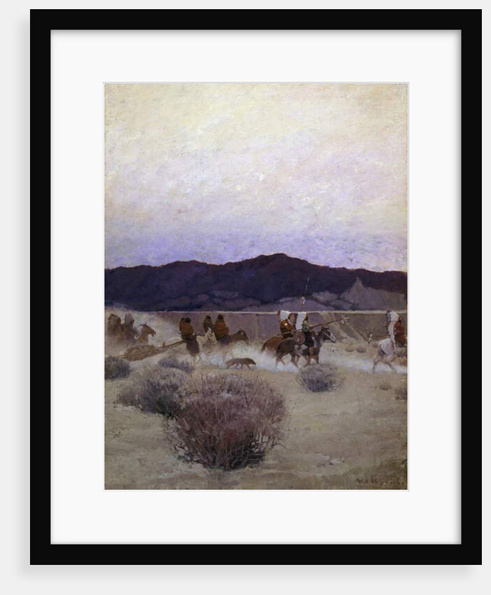 Moving Camp, 1908 by Newell Convers Wyeth