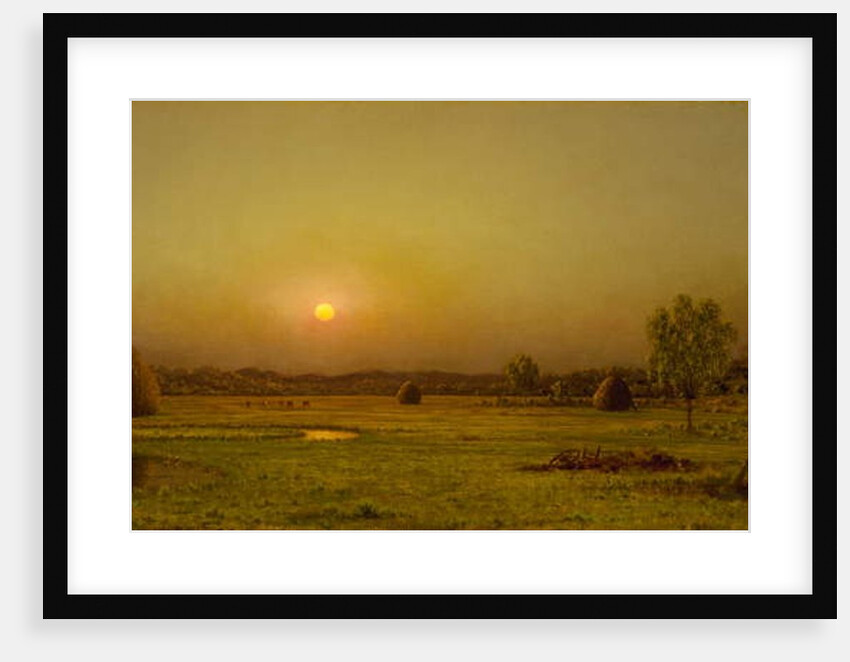 Marsh Sunset, Newburyport, Massachusetts, c. 1876-1882 by Martin Johnson Heade
