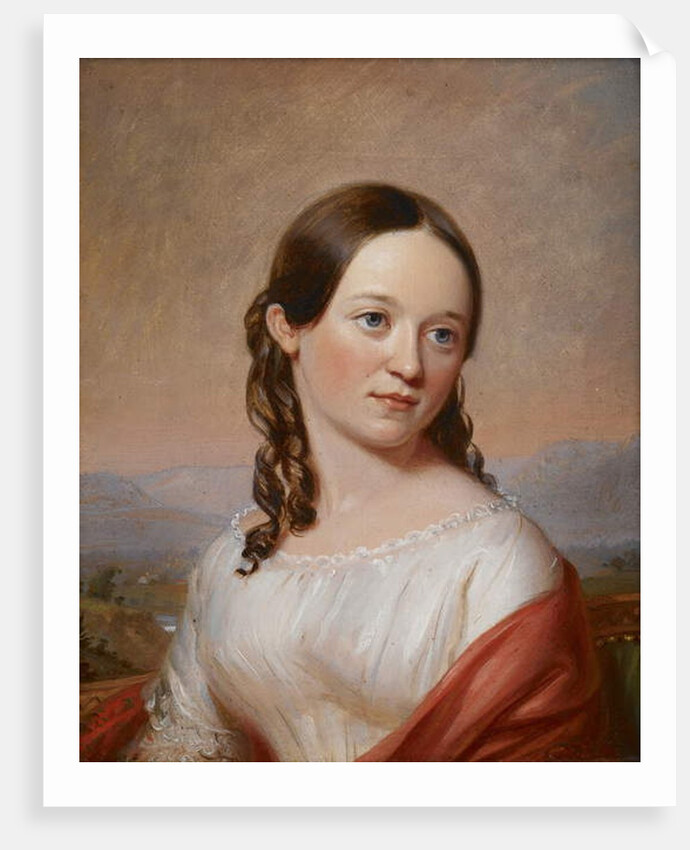 Portrait of Julia Ann Seabury, 1846 by William Sidney Mount