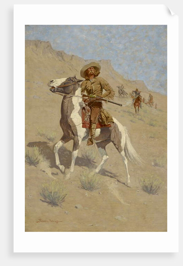 The Scout, c. 1902 by Frederic Remington