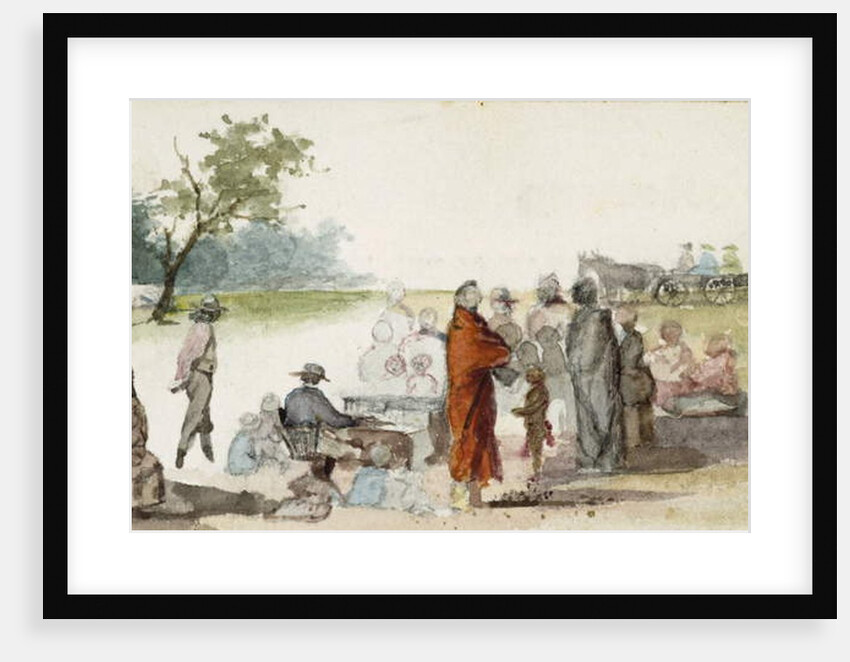 The Organist, 1869-71 by Vincent Colyer