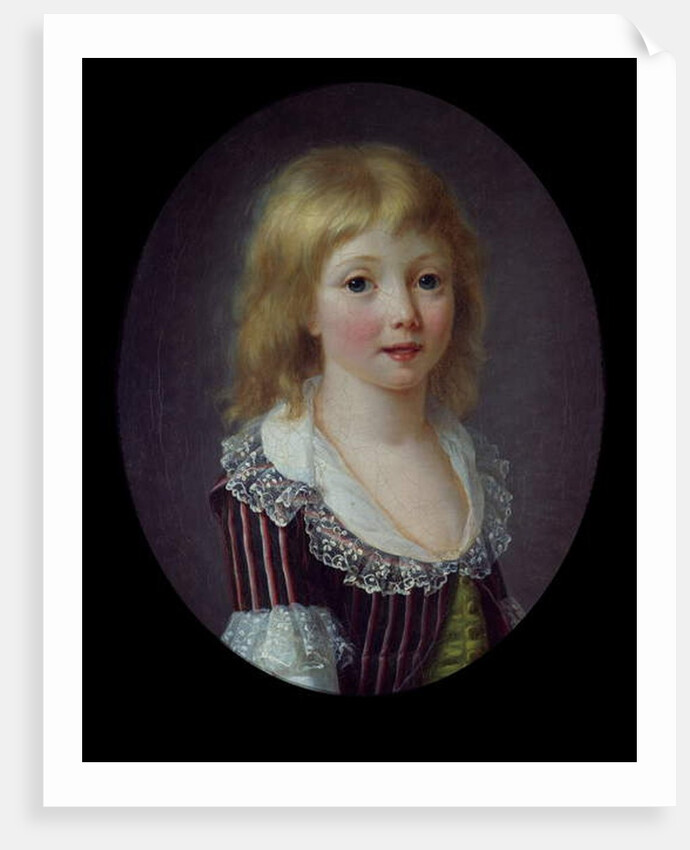 A Little Boy of the Comminges Family, 1785-90 by Anne Rosalie (1752-94) (attr. to) Filleul