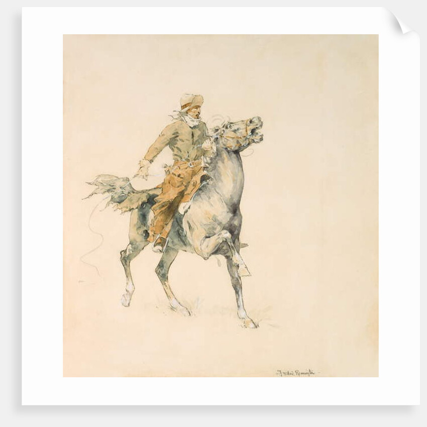 The Cowboy, c.1897 by Frederic Remington