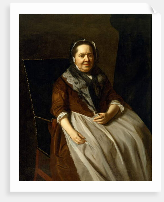 Portrait of Mrs Paul Richard, nee Elizabeth Garland 1771 by John Singleton Copley