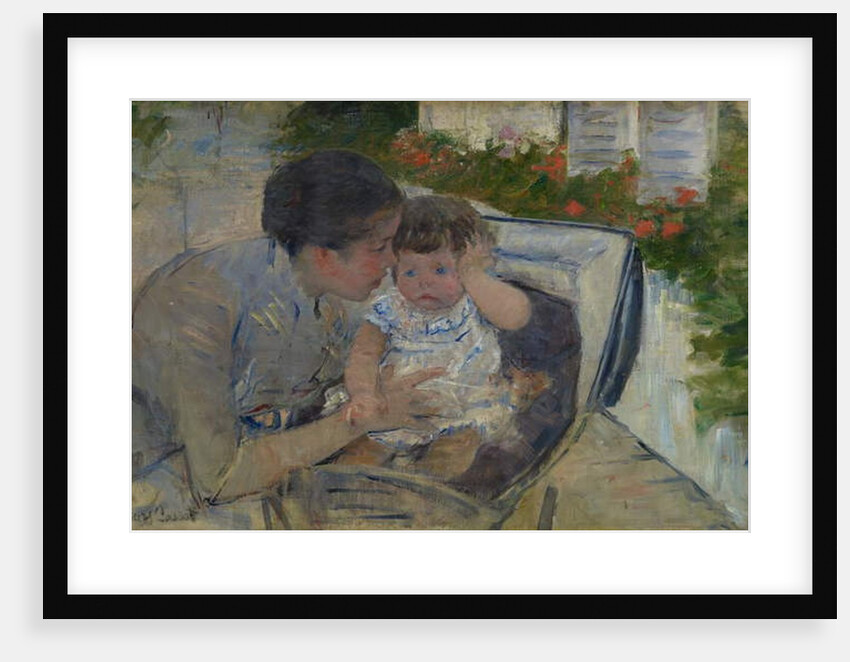 Susan Comforting the Baby, c.1881 by Mary Stevenson Cassatt