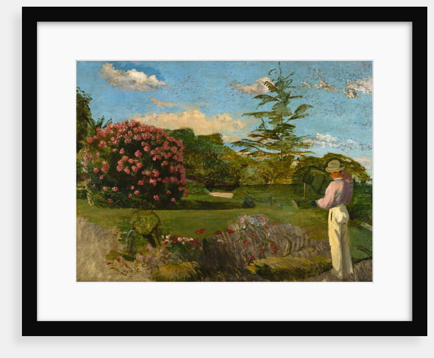 The Little Gardener, c.1866-67 by Jean Frederic Bazille