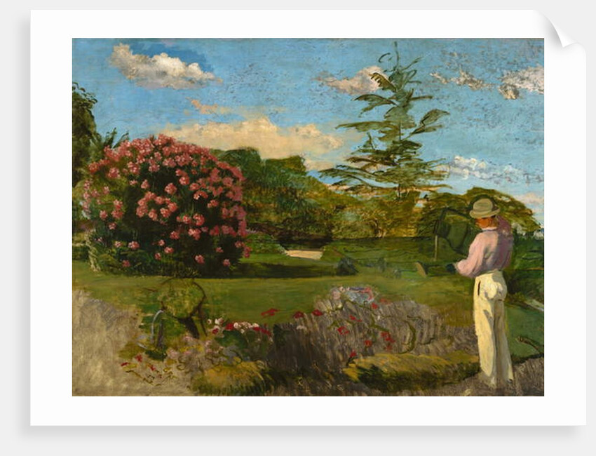 The Little Gardener, c.1866-67 by Jean Frederic Bazille