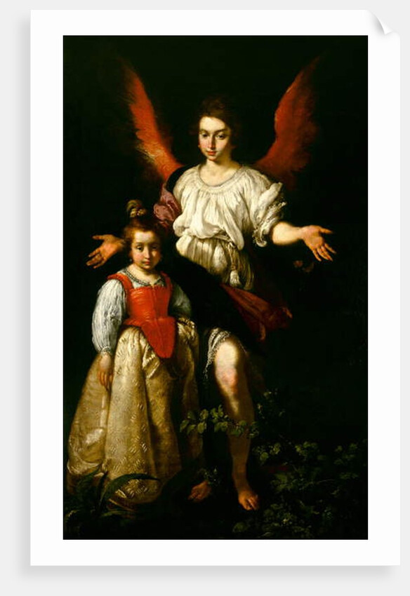 The Guardian Angel, c.1630 by Bernardo Strozzi