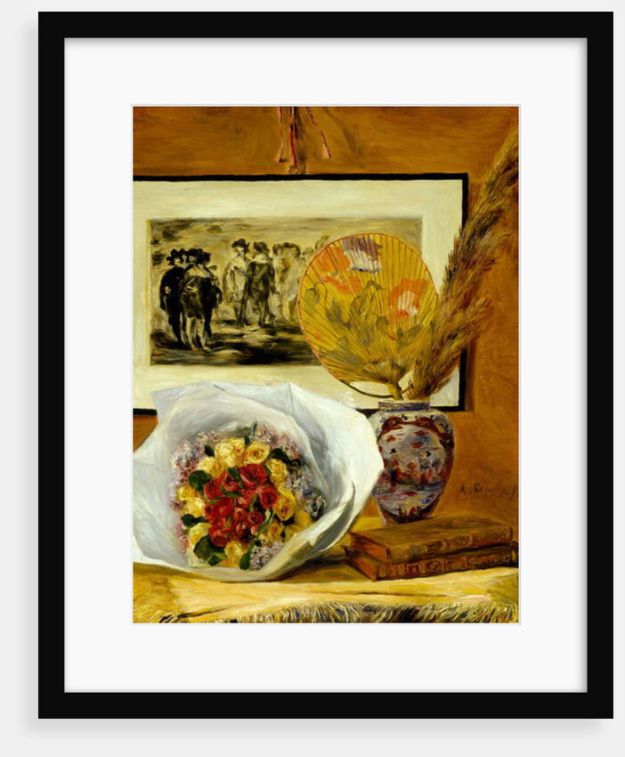 Still Life with Bouquet, 1871 by Pierre Auguste Renoir