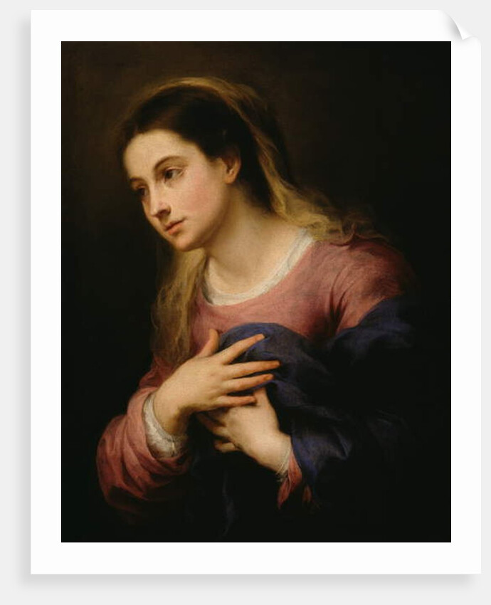 The Virgin of the Annunciation, 1670-80 by Bartolome Esteban Murillo